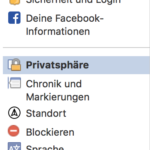 Facebook Privatsphäre – Einstellungen und Sicherheit