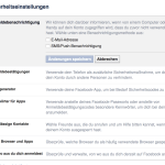 Facebook Sicherheit: Anmeldebenachrichtigung – Werde über jeden Versuch eines Facebook Logins benachrichtigt.